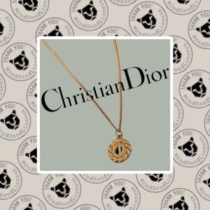 Christian Dior • Medallion Necklace
